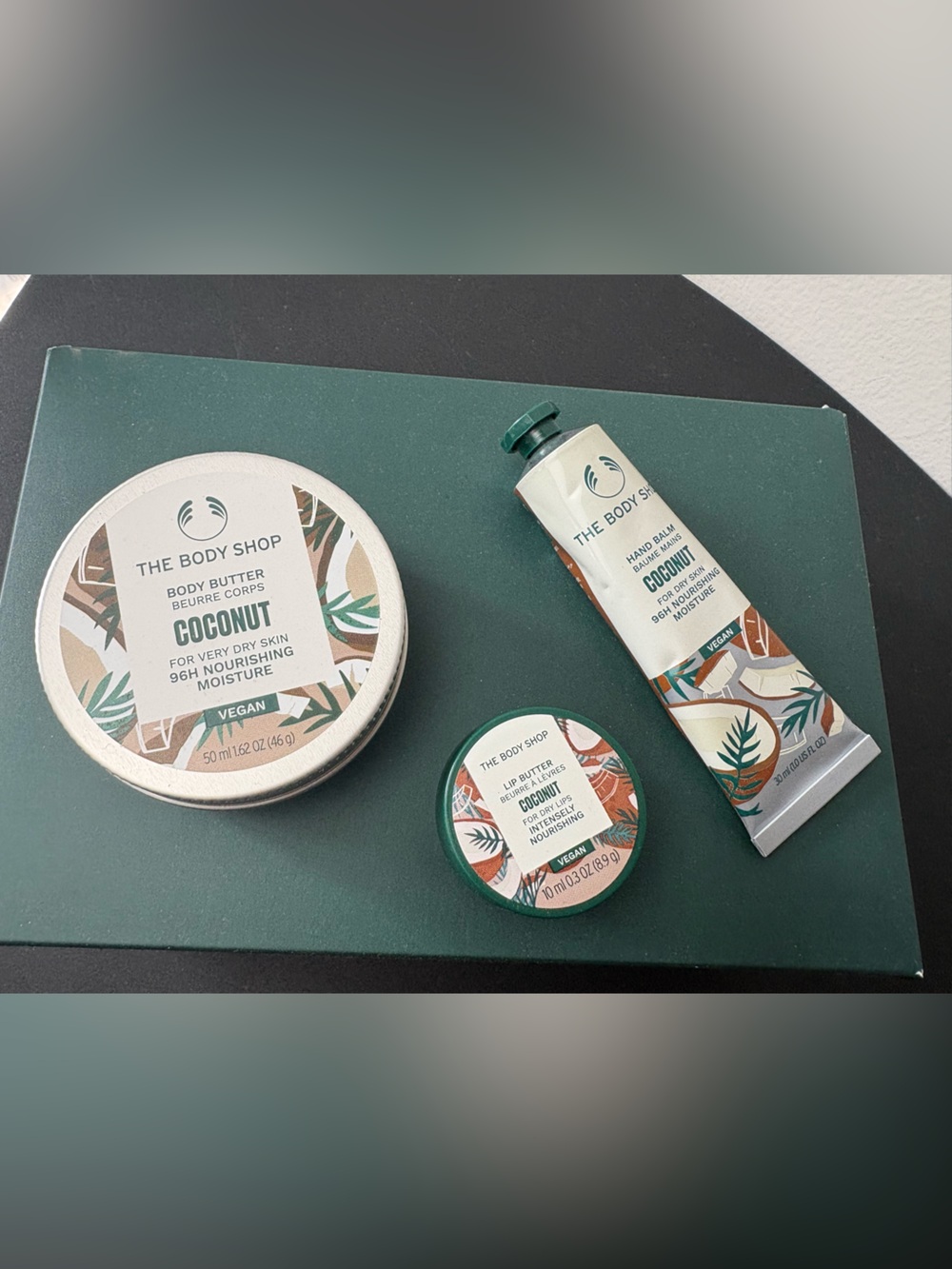 The Body Shop Coconut Body Butter & Hand Cream Set NEW